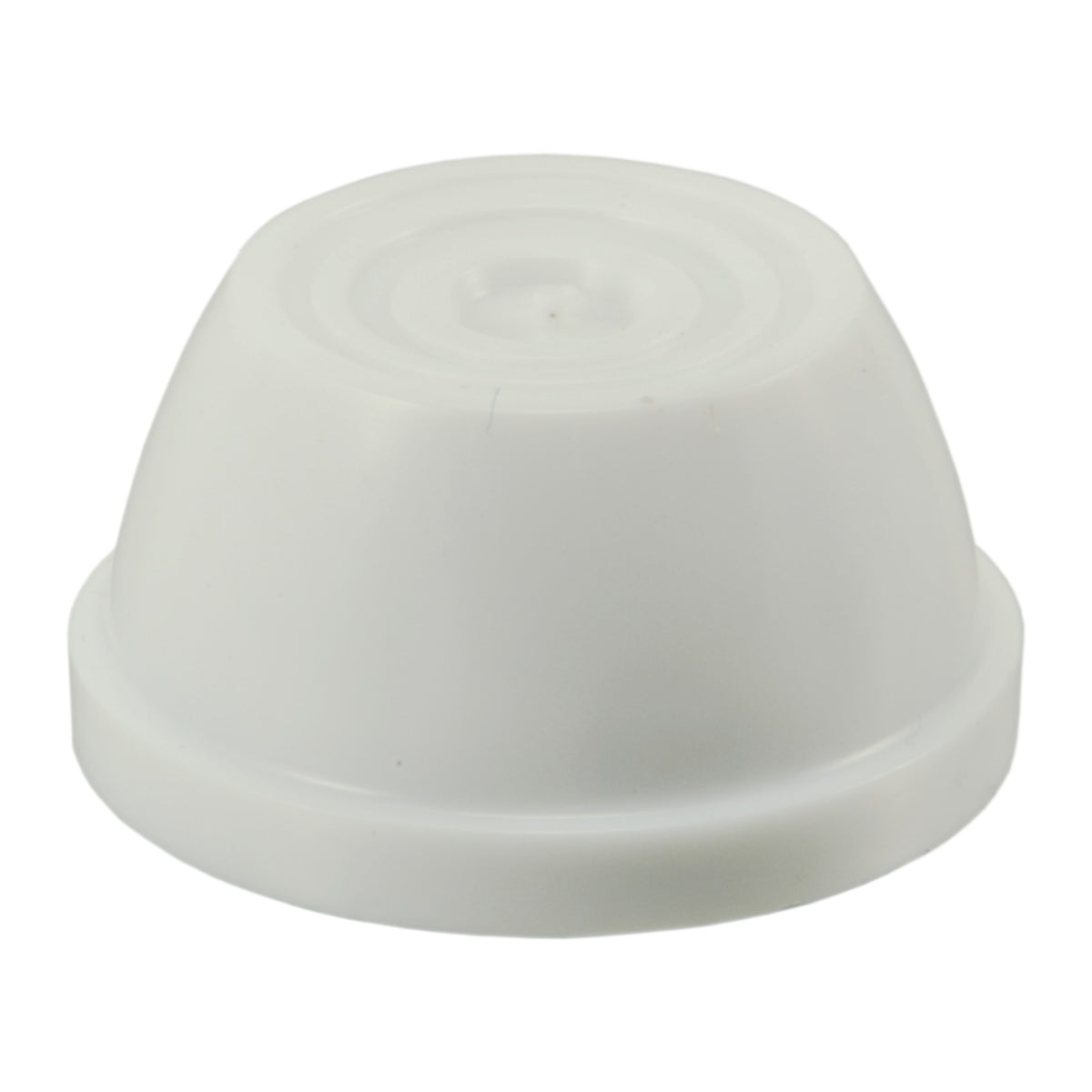 1/4" White Plastic Push Nuts