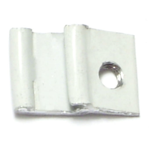 1/2" Self-Locking White Aluminum Storm Door Clips