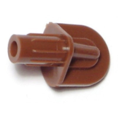 1/4" x 1/2" Brown Plastic Fluted Shelf Pins