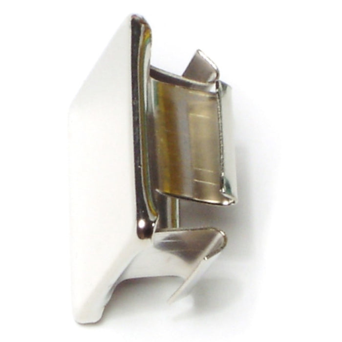1" Zinc Plated Steel Square Furniture Spring Caps