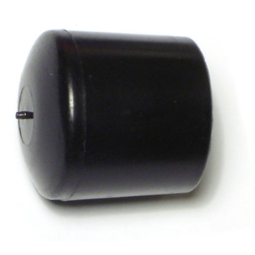 7/8" Black Plastic Round Outside Tips