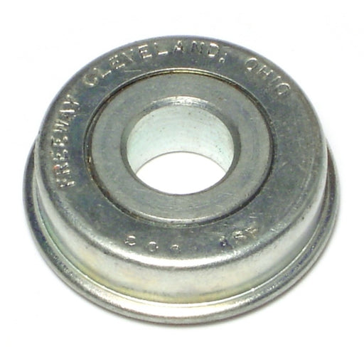 1/2" x 1-3/8" Zinc Plated Steel Flange Bearings