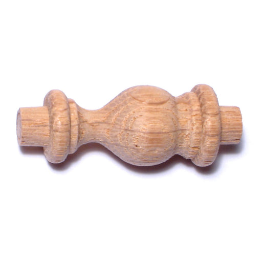 1-1/2" Oak Wood Gallery Rail Spindles