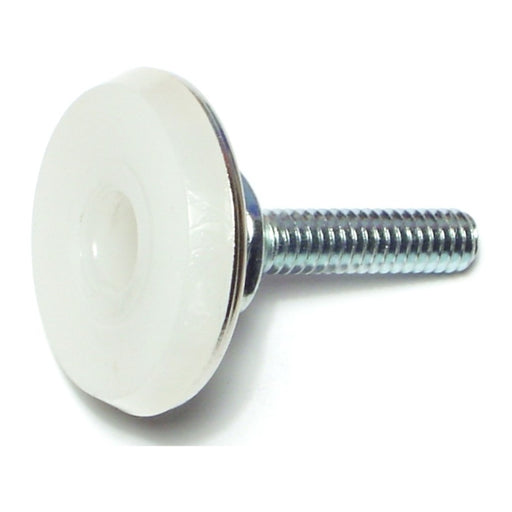 1/4"-20 x 1" Nickel Coarse Thread Swivel Glides