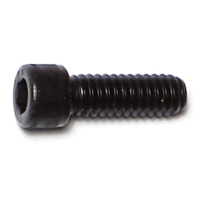 1/4"-20 x 3/4" Plain Steel Coarse Thread Socket Cap Screws