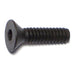 #10-24 x 3/4" Plain Steel Coarse Thread Flat Head Socket Cap Screws