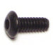 #10-24 x 1/2" Plain Steel Coarse Thread Button Head Socket Cap Screws