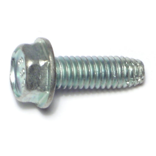 5/16"-18 x 3/4" Zinc Plated Steel Coarse Thread Hex Washer Head Type F Sheet Metal Screws