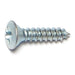 #4 x 1/2" Zinc Plated Steel Phillips Oval Head Sheet Metal Screws