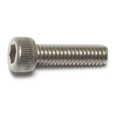#8-32 x 1/2" 18-8 Stainless Steel Coarse Thread Socket Cap Screws