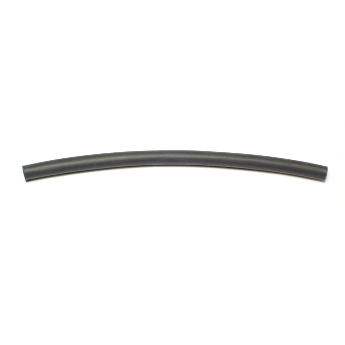 1/4" x 6" Black Heat Shrink Tubing