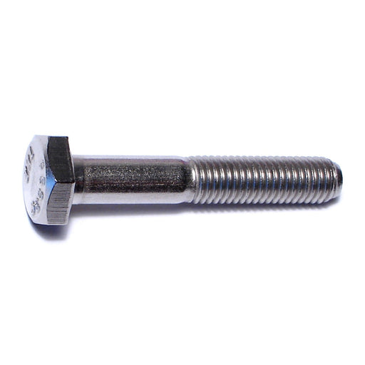 1/4"-28 x 1-1/2" 18-8 Stainless Steel Fine Thread Hex Cap Screws