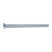 #10-32 x 3" Zinc Plated Steel Fine Thread Slotted Round Head Machine Screws