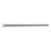 #10-32 x 4" Zinc Plated Steel Fine Thread Slotted Flat Head Machine Screws