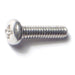 #4-40 x 1/2" 18-8 Stainless Steel Coarse Thread Phillips Pan Head Machine Screws