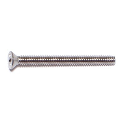 #4-40 x 1-1/4" 18-8 Stainless Steel Coarse Thread Phillips Flat Head Machine Screws