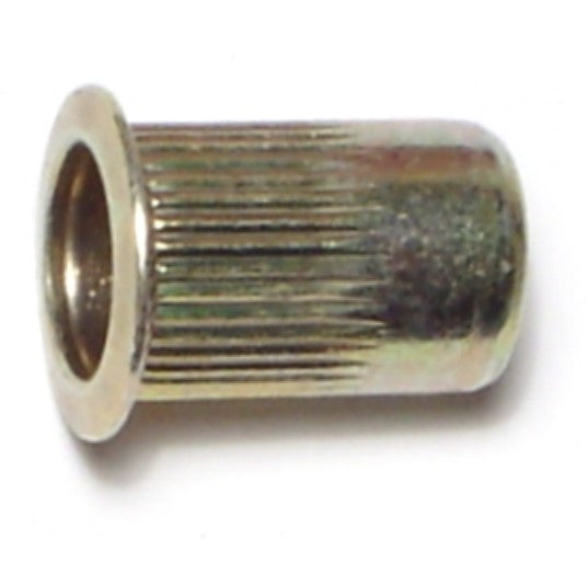 1/4"-20 Steel Coarse Thread Blind Nut Inserts