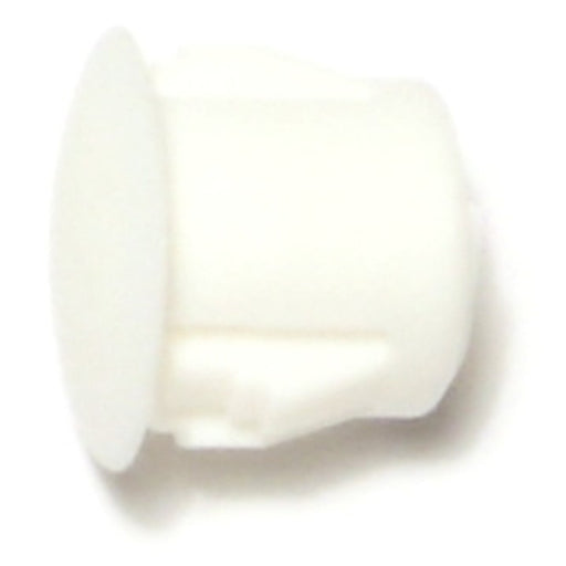 3/8" White Nylon Plastic Flush Head Hole Plugs