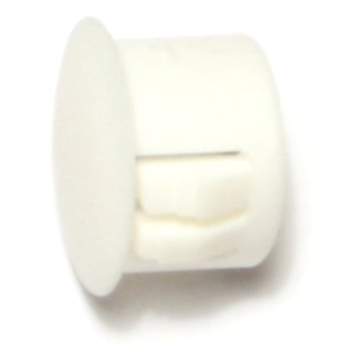 1/2" White Nylon Plastic Flush Head Hole Plugs