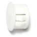 9/16" White Nylon Plastic Flush Head Hole Plugs