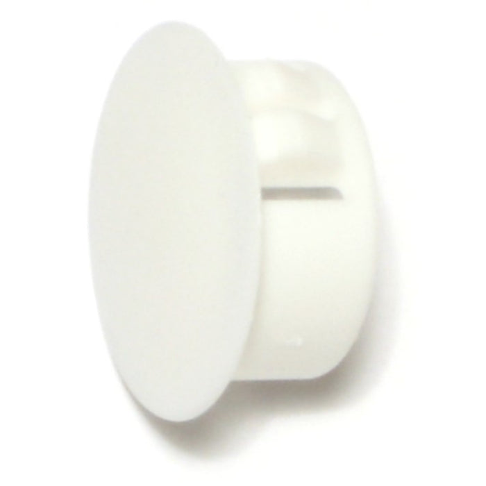3/4" White Nylon Plastic Flush Head Hole Plugs