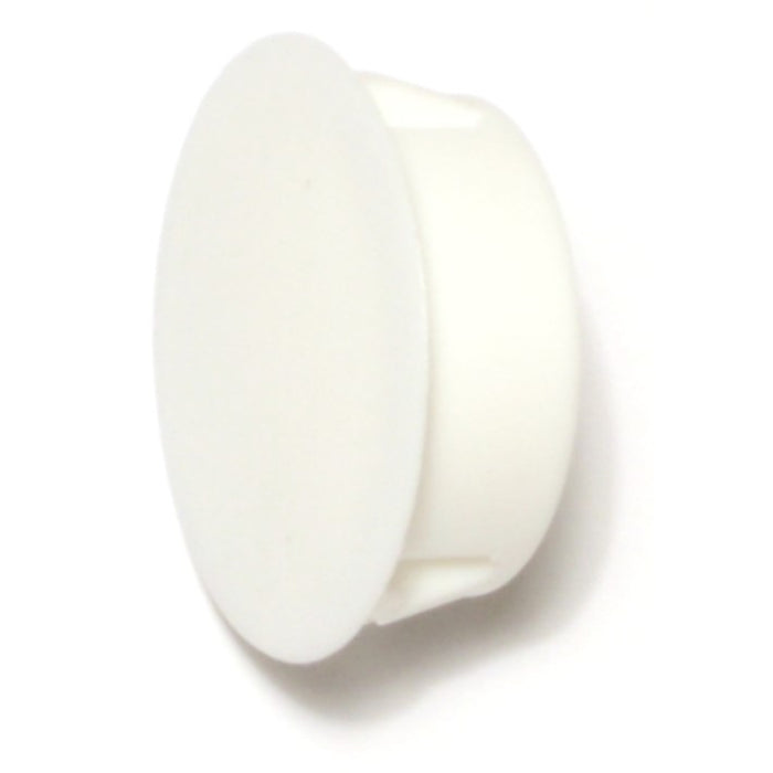 1" White Nylon Plastic Flush Head Hole Plugs