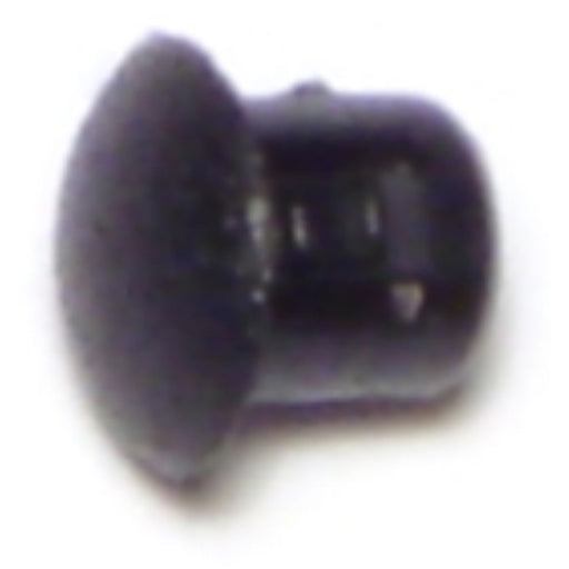 3/16" Black Nylon Plastic Flush Head Hole Plugs