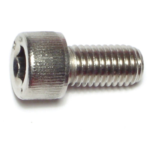 10mm-1.5 x 20mm Stainless A2-70 Steel Coarse Thread Hex Socket Cap Screws