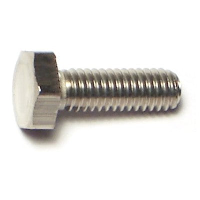 4mm-0.7 x 12mm Stainless A2-70 Steel Coarse Thread Hex Cap Screws