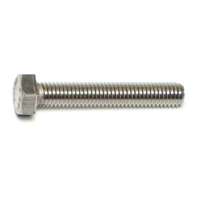 5mm-0.8 x 30mm Stainless A2-70 Steel Coarse Thread Hex Cap Screws