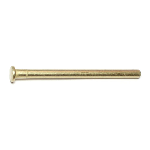 3-1/2" Satin Brass Hinge Pins for Stanley