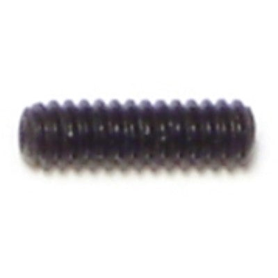 #4-40 x 3/8" Steel Coarse Thread Hex Socket Headless Set Screws