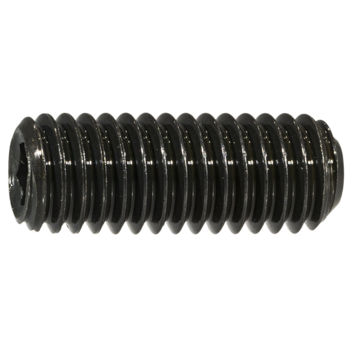 3/8"-16 x 1" Steel Coarse Thread Hex Socket Headless Set Screws