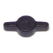 #10 Black Plastic Tee Thumb Screw Knobs