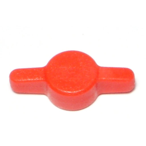 #10 Red Plastic Tee Thumb Screw Knobs