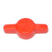 #10 Red Plastic Tee Thumb Screw Knobs