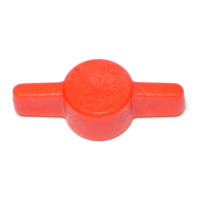 5/16" Red Plastic Tee Thumb Screw Knobs