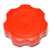 3/8" Red Plastic Flowerette Thumb Screw Knobs