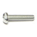 #8-32 x 3/4" Zinc Plated Steel Coarse Thread Slotted One-Way Round Head Screws