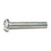 #8-32 x 1" Zinc Plated Steel Coarse Thread Slotted One-Way Round Head Screws