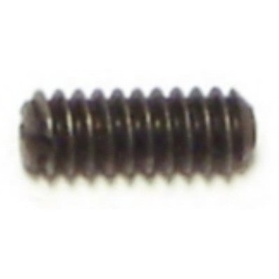 #6-32 x 3/8" Steel Coarse Thread Slotted Headless Set Screws