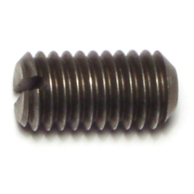 3/8"-16 x 3/4" Steel Coarse Thread Slotted Headless Set Screws