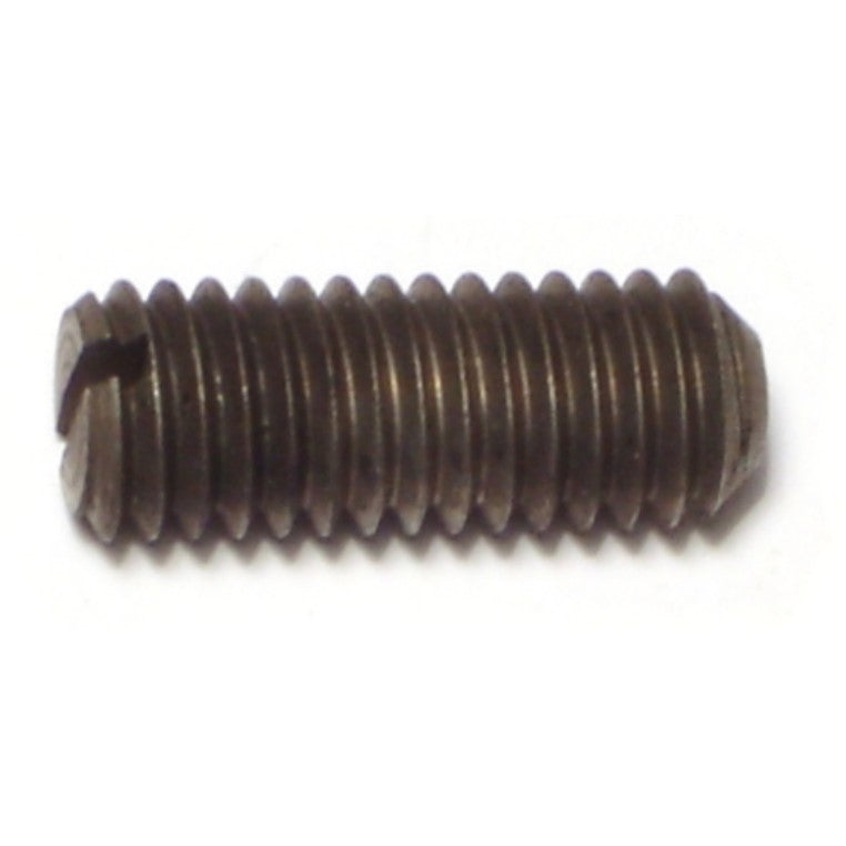 3/8"-16 x 1" Steel Coarse Thread Slotted Headless Set Screws