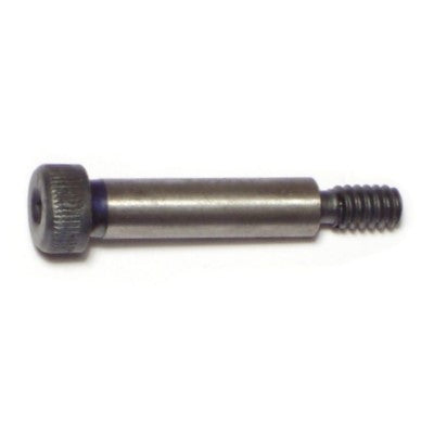 1/4" x #10 x 1-35/64" Plain Steel Coarse Thread Socket Head Shoulder Screws