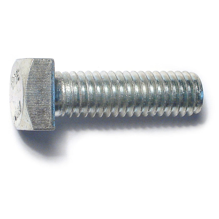 3/8"-16 x 1-1/4" Zinc Plated Grade 2 / A307 Steel Coarse Thread Square Head Bolts