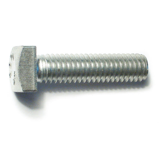 3/8"-16 x 1-1/2" Zinc Plated Grade 2 / A307 Steel Coarse Thread Square Head Bolts