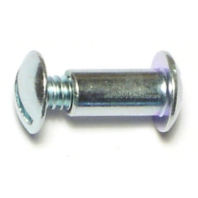 #10-24 x 1/2" Zinc Plated Steel Screw Posts