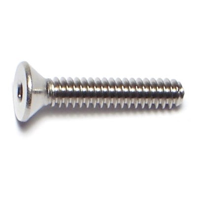 #6-32 x 3/4" 18-8 Stainless Steel Coarse Thread Flat Head Socket Cap Screws