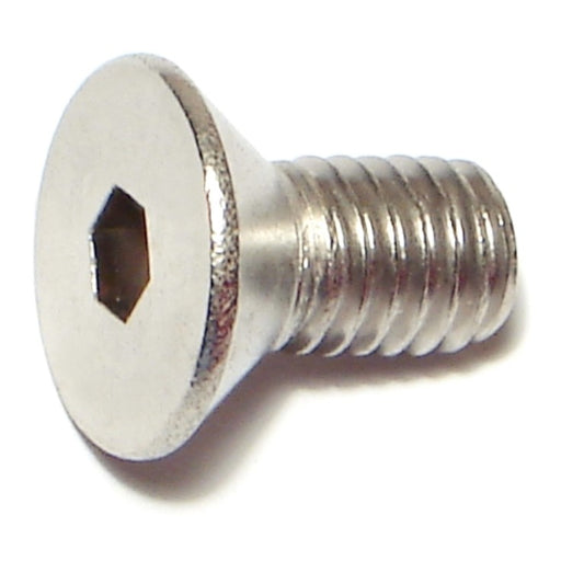 3/8"-16 x 3/4" 18-8 Stainless Steel Coarse Thread Flat Head Socket Cap Screws