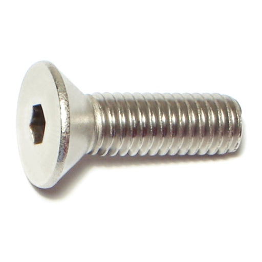 3/8"-16 x 1-1/4" 18-8 Stainless Steel Coarse Thread Flat Head Socket Cap Screws